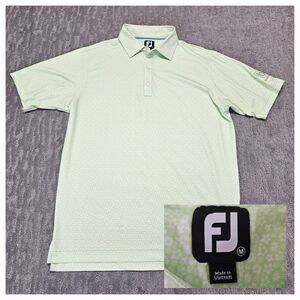 Footjoy FJ TPC Craig Ranch Geometric Print Green Sz.‎ Medium Men's